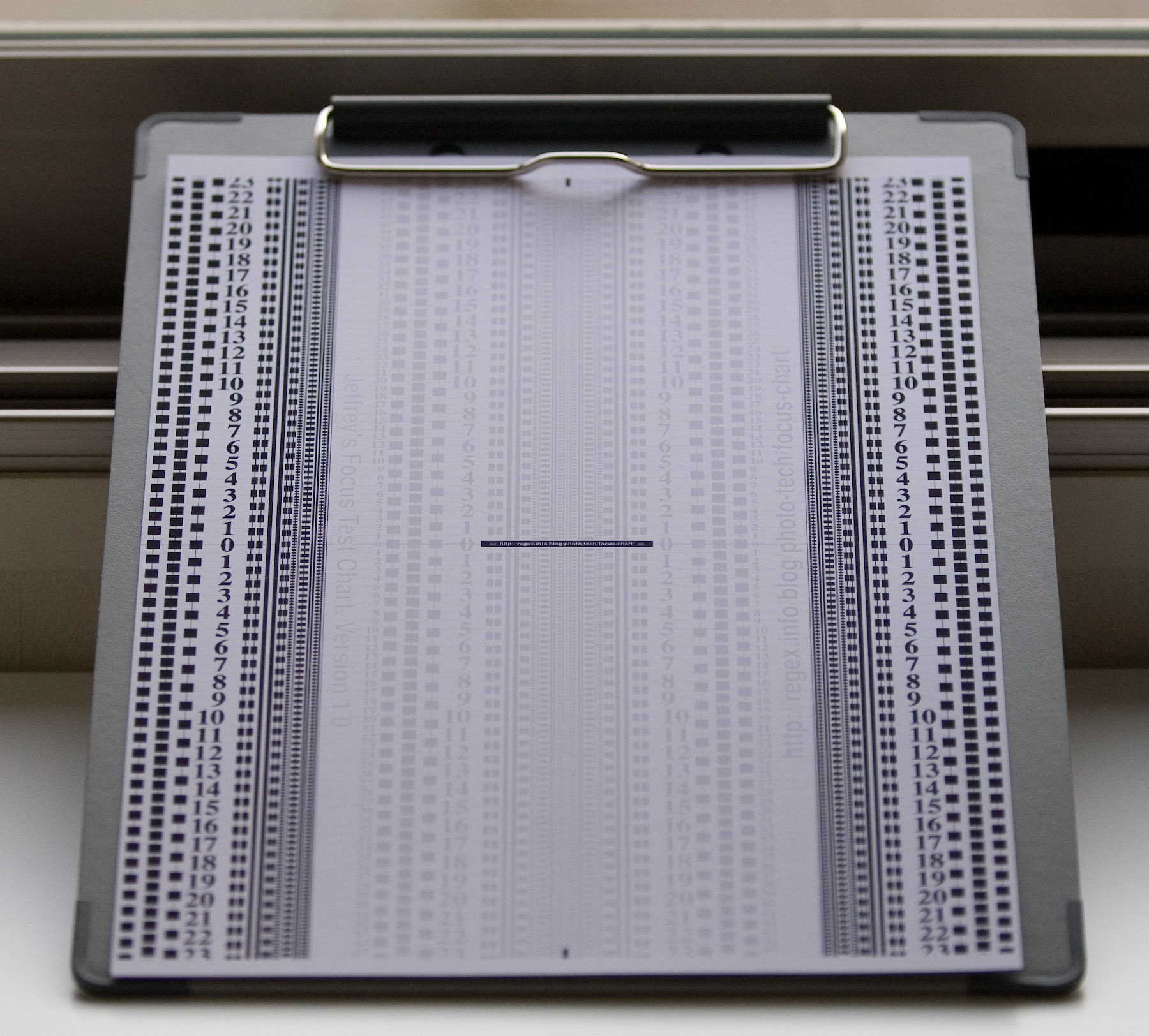 Micro Adjustment Chart Download