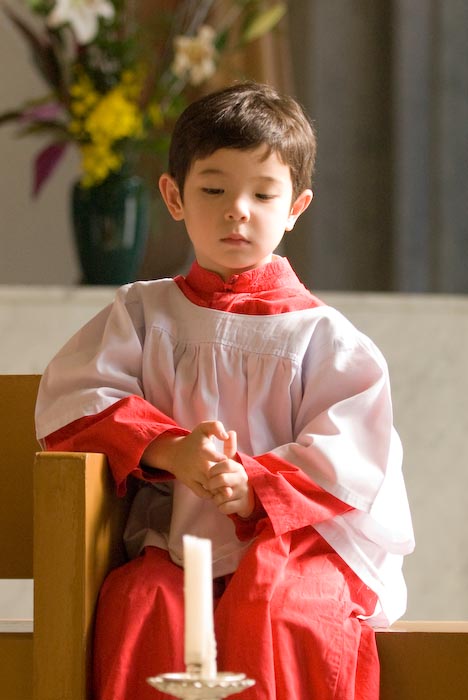 Any Sermon is Long for a Five-Year Old -- Kyoto, Japan -- Copyright 2008 Jeffrey Eric Francis Friedl, http://regex.info/blog/