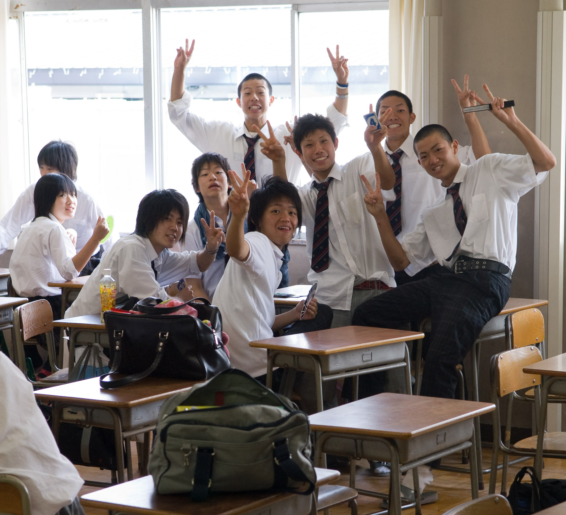 Year Old Japanese High School Telegraph 