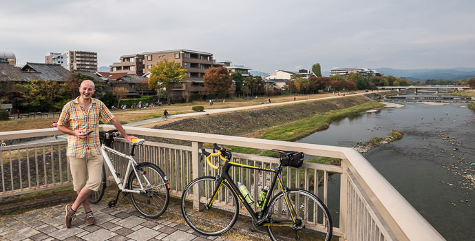 Feeling Satisfied after a long ride in the mountains on a bike not meant for the mountains -- Kyoto, Japan -- Copyright 2015 Jeffrey Friedl, http://regex.info/blog/
