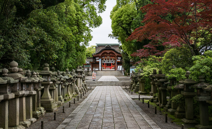 Iwashimizu Hachimangu Shrine 石清水八幡宮 -- Iwashimizu Hachimangu Shrine (石清水八幡宮) -- Yawata, Kyoto, Japan -- Copyright 2016 Jeffrey Friedl, http://regex.info/blog/ -- This photo is licensed to the public under the Creative Commons Attribution-NonCommercial 4.0 International License http://creativecommons.org/licenses/by-nc/4.0/ (non-commercial use is freely allowed if proper attribution is given, including a link back to this page on http://regex.info/ when used online)