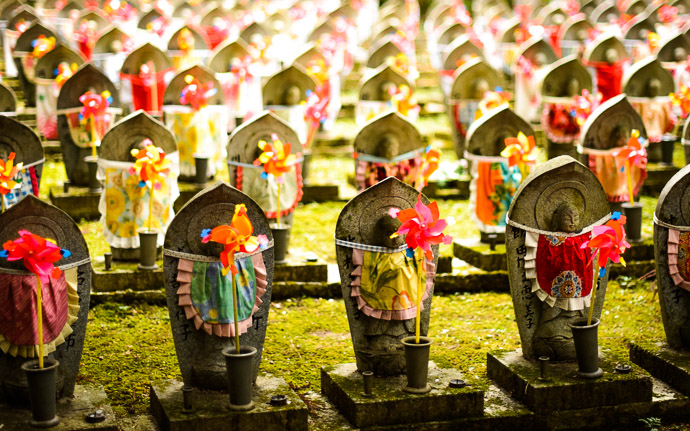 desktop background image of   --  Wide Expanse of Sadness Statues for children who passed before their parents. At the Kongorinji Temple (金剛輪寺), Shiga Prefecture, Japan  --  Kongorinji Temple (金剛輪寺)  --  Echi, Shiga, Japan  --  Copyright 2012 Jeffrey Friedl, http://regex.info/blog/  --  This photo is licensed to the public under the Creative Commons Attribution-NonCommercial 3.0 Unported License http://creativecommons.org/licenses/by-nc/3.0/ (non-commercial use is freely allowed if proper attribution is given, including a link back to this page on http://regex.info/ when used online)