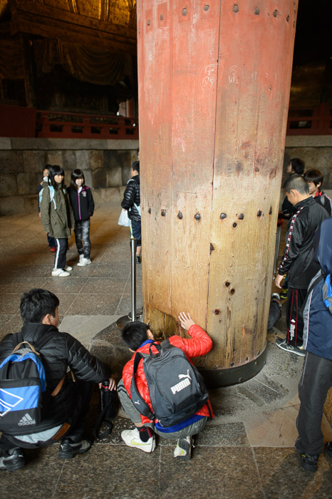 Checking it Out special column at the Todaiji Temple (東大寺), Nara Japan  --  Todaiji (東大寺)  --  Copyright 2012 Jeffrey Friedl, http://regex.info/blog/