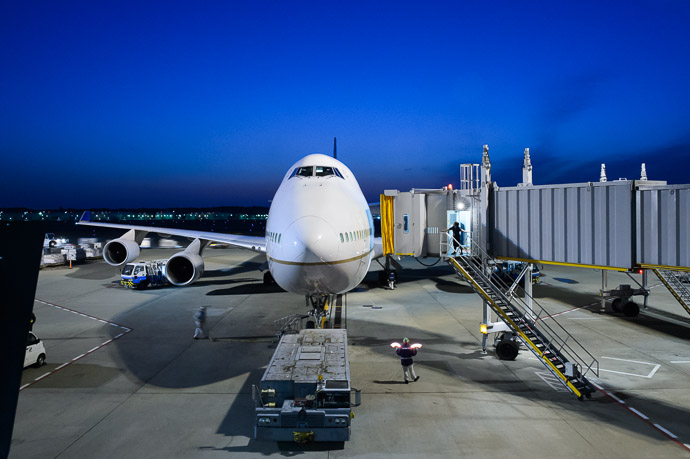 Our Plane from Tokyo to Chicago yesterday  --  Narita International (成田空港)  --  Narita, Chiba, Japan  --  Copyright 2012 Jeffrey Friedl, http://regex.info/blog/  --  This photo is licensed to the public under the Creative Commons Attribution-NonCommercial 3.0 Unported License http://creativecommons.org/licenses/by-nc/3.0/ (non-commercial use is freely allowed if proper attribution is given, including a link back to this page on http://regex.info/ when used online)