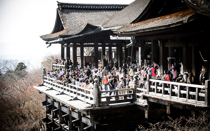 Kiyomizu Temple (清水寺) -- Kyoto, Japan -- Copyright 2013 Jeffrey Friedl, http://regex.info/blog/ -- This photo is licensed to the public under the Creative Commons Attribution-NonCommercial 3.0 Unported License http://creativecommons.org/licenses/by-nc/3.0/ (non-commercial use is freely allowed if proper attribution is given, including a link back to this page on http://regex.info/ when used online)
