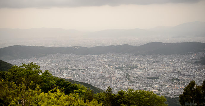 Not Much of a Sunset Mt. Otowyama (音羽山), Kyoto Japan -- Otowyama (音羽山) -- Copyright 2015 Jeffrey Friedl, http://regex.info/blog/ -- This photo is licensed to the public under the Creative Commons Attribution-NonCommercial 4.0 International License http://creativecommons.org/licenses/by-nc/4.0/ (non-commercial use is freely allowed if proper attribution is given, including a link back to this page on http://regex.info/ when used online)