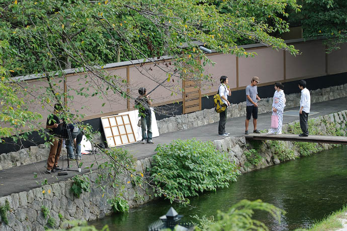 Big Production ( Okay, not so big. Perhaps a dozen people in total ) -- Kyoto, Japan -- Copyright 2008 Jeffrey Eric Francis Friedl