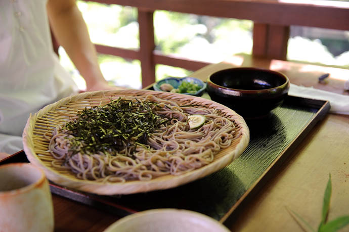 Mommy's Cold Noodles -- Toganojaya Restaurant -- Kyoto, Japan -- Copyright 2009 Jeffrey Friedl, http://regex.info/blog/