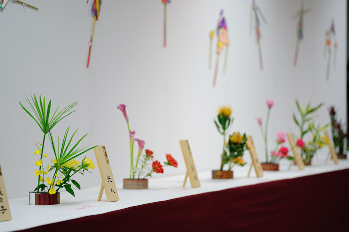 One More Wide-ish View -- Ikebana Show -- Kyoto, Japan -- Copyright 2010 Jeffrey Friedl, http://regex.info/blog/