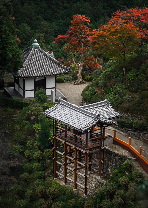 processing by Ben Willmore -- Yoshiminedera Temple (善峯寺) -- Kyoto, Japan -- 