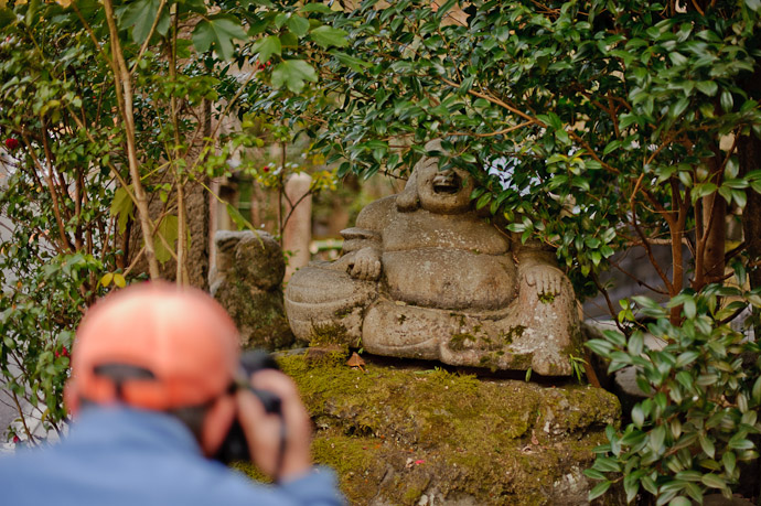Fat Buddha originally seen in this post -- Toufuu Shrine (道風神社) -- Kyoto, Japan -- Copyright 2011 Jeffrey Friedl, http://regex.info/blog/