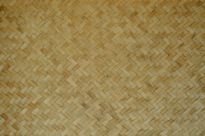 desktop background image of the woven bamboo ceiling of a small rest hut at the Sennyuji Temple (泉涌寺), Kyoto Japan -- Woven Ceiling -- sub temple of the Sennyuji Temple（泉涌寺） -- Copyright 2011 Jeffrey Friedl, http://regex.info/blog/