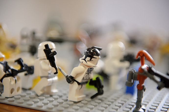 Cool Clone Getting Stormtrooper who is attacking from behind photo by Anthony -- Kyoto, Japan -- Copyright 2011 Anthony, http://regex.info/blog/