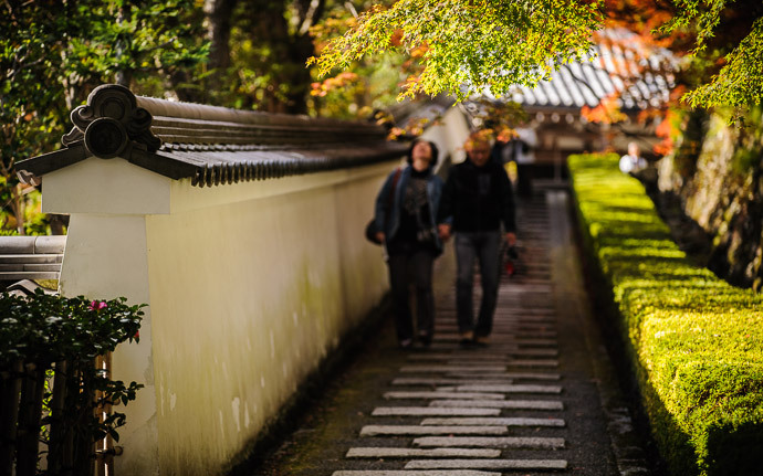 desktop background image of fall colors at the Yoshiminedera Temple (善峯寺), Kyoto Japan  --  Things Are Looking Up  --  Yoshiminedera Temple (善峯寺)  --  Copyright 2011 Jeffrey Friedl, http://regex.info/blog/