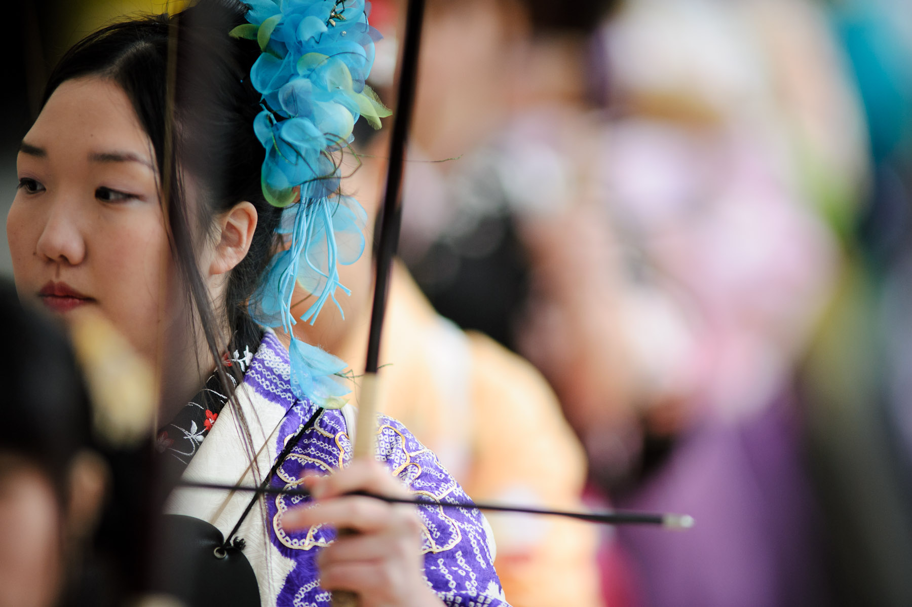 Jeffrey Friedl's Blog » Traditional Japanese Archery: More Ladies, Part 1