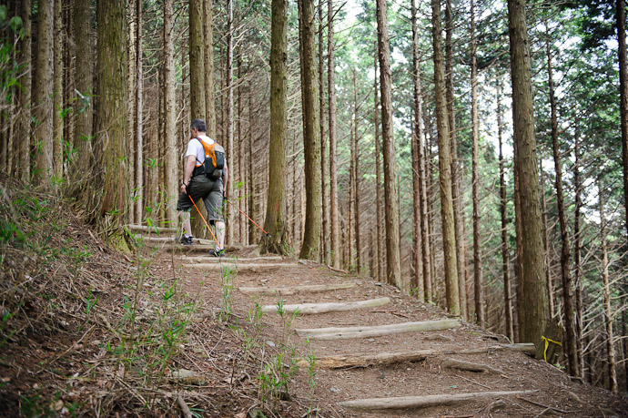 Stairs don't make it easier  --  Kyoto, Japan  --  Copyright 2012 Jeffrey Friedl, http://regex.info/blog/