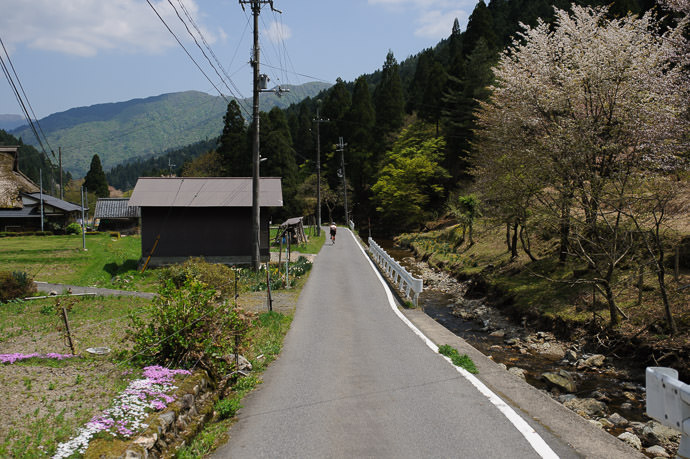 More Pleasant Countryside 12:19pm - taken while moving at 26 kph (16 mph) -- Kyoto, Japan -- Copyright 2015 Jeffrey Friedl, http://regex.info/blog/