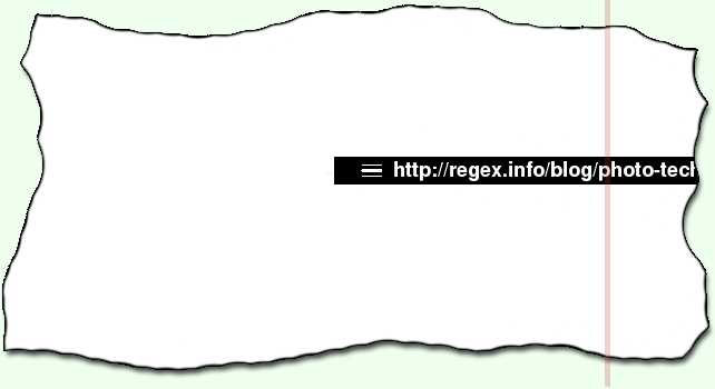 Full-resolution section illustrating how an autofocus system sees Jeffrey's Autofocus Test Chart